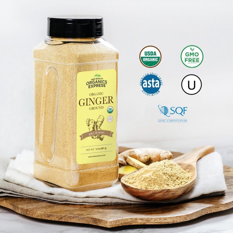 HQOExpress Organic Ground Ginger Powder - Image 3